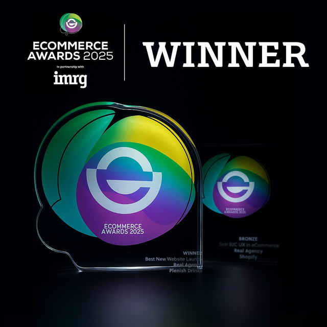 Real Agency Wins Big at the eCommerce Awards 2025
